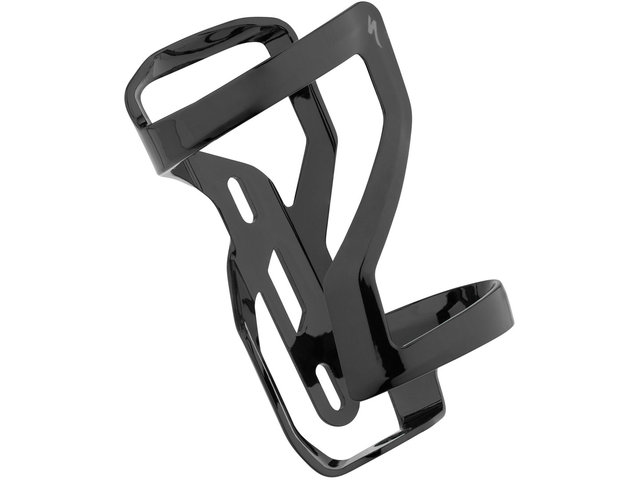Zee Cage II Linksträger / Rechtsträger Flaschenhalter - gloss black/rechts