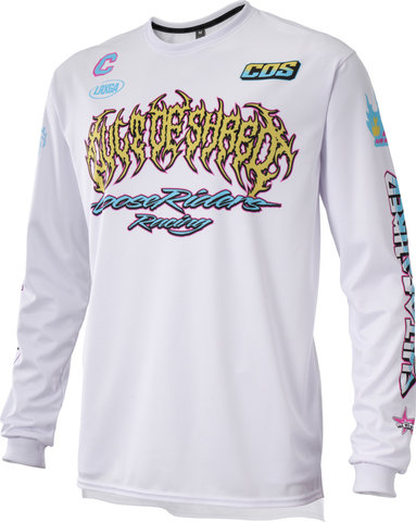 Loose Riders Maillot Cult Of Shred LS Modèle 2024 - lr racing white/M