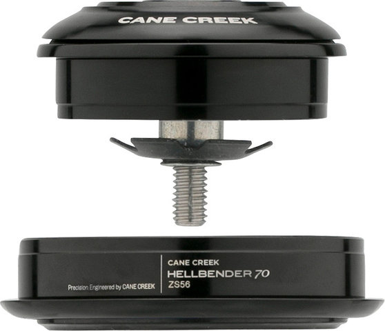 Cane Creek Jeu de Direction Hellbender 70 ZS44/28,6 - ZS56/40 - black/1 1/8" - 1,5" tapered/ZS44/28,6 - ZS56/40