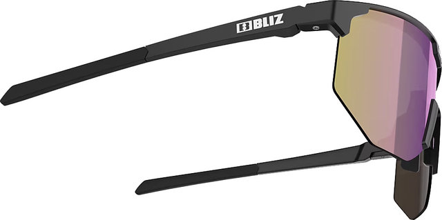 Bliz Lunettes de sport Hero Small - matte black/brown-purple