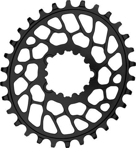 absoluteBLACK Plato Oval para SRAM Direct Mount 0 mm Offset - black/30 