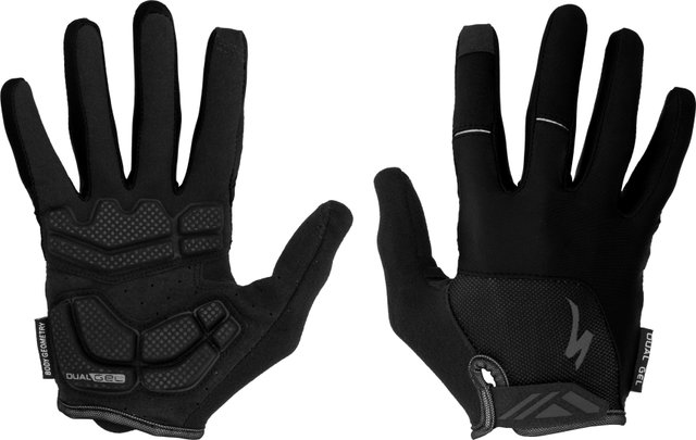 Specialized Body Geometry Dual Gel Women's Full-Finger Gloves - black | L