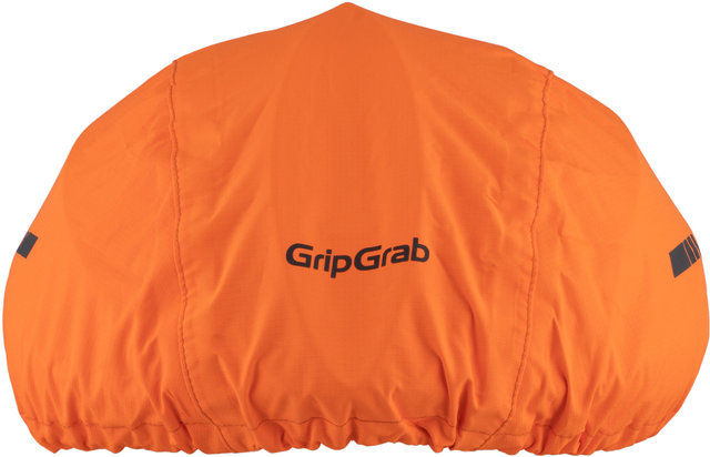 Waterproof Helmet Cover - orange hi-vis/universal