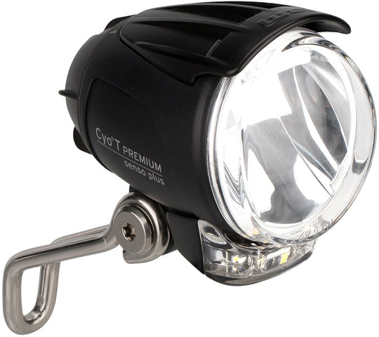 Lampe Avant à LED Lumotec IQ Cyo Premium T Senso Plus (StVZO) - noir/universal