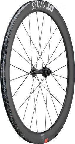 DT Swiss ARC 1100 DICUT 50 Carbon Disc Center Lock 28" Laufrad - schwarz | nur Vorderrad | 28" | 100 mm | nur Vorderrad