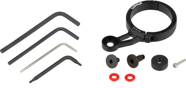 SL SF Shimano LED Frontlicht für E-Bikes mit StVZO - schwarz/31,8 mm