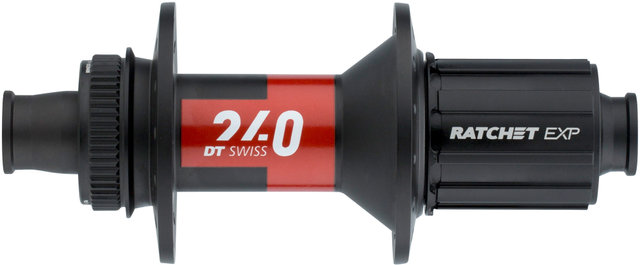 DT Swiss Buje RT 240 Classic Road Disc Center Lock - negro/12 x 142 mm / 28 agujeros / Shimano