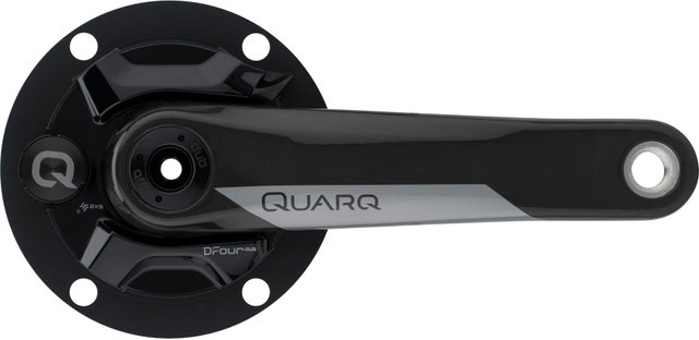 QUARQ DFour DUB Powermeter Carbon Kurbel - black/172,5 mm