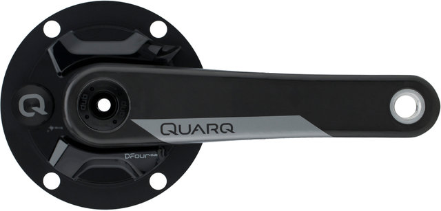 QUARQ DFour DUB Powermeter Carbon Kurbel - black/175,0 mm