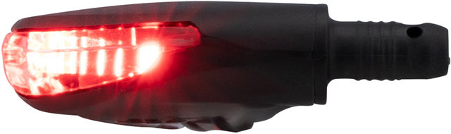 Racktime Lampe Arrière à LED Shine Evo LED pour Courant Alternatif - noir/large
