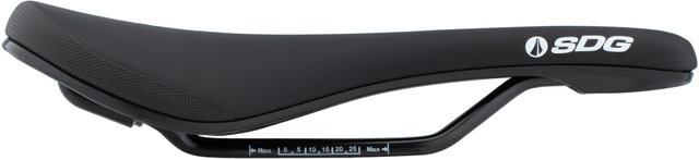 SDG Bel-Air 3.0 Sattel mit Stahl Streben - black-black/140 mm
