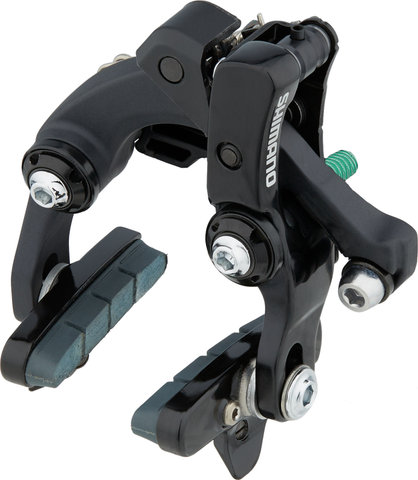 Shimano Felgenbremse BR-RS811 Direktmontage mit R55C4 für Carbonfelge - anthrazit/Hinterrad