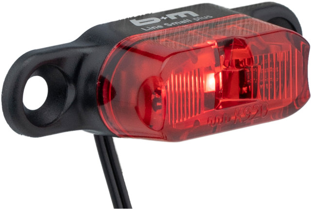 Luz trasera LED Toplight Line Small con aprobación StVZO - negro-rojo/universal