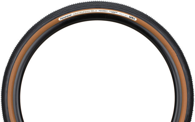 Panaracer Pneu Souple Gravelking Semi Slick Plus TLC 27,5" - black-brown/27,5x1,9 (48-584)