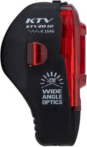 KTV Drive LED Rear Light - StVZO Approved - black/universal