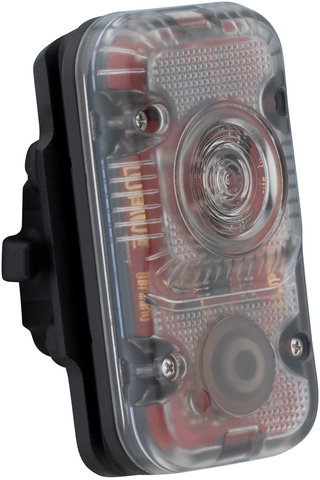 Lampe Arrière Rotlicht avec Feu Stop (StVZO) - transparent-noir/40 lumens