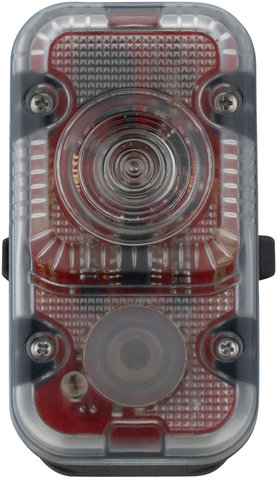 Lampe Arrière Rotlicht avec Feu Stop (StVZO) - transparent-noir/40 lumens