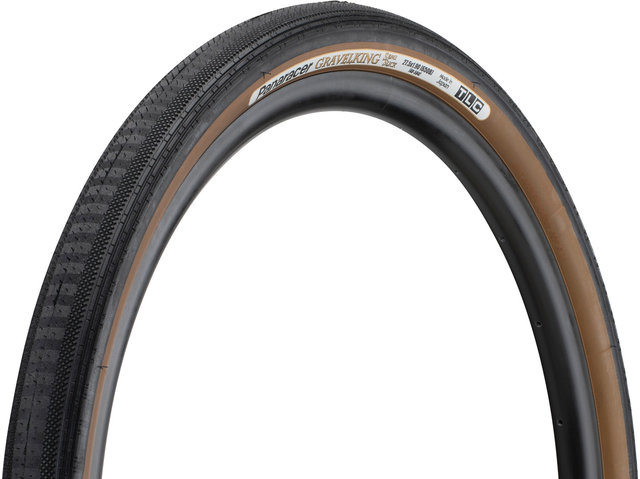 Panaracer Gravelking Semi Slick TLC 27,5" Faltreifen - black-brown/27,5x1,9 (48-584)