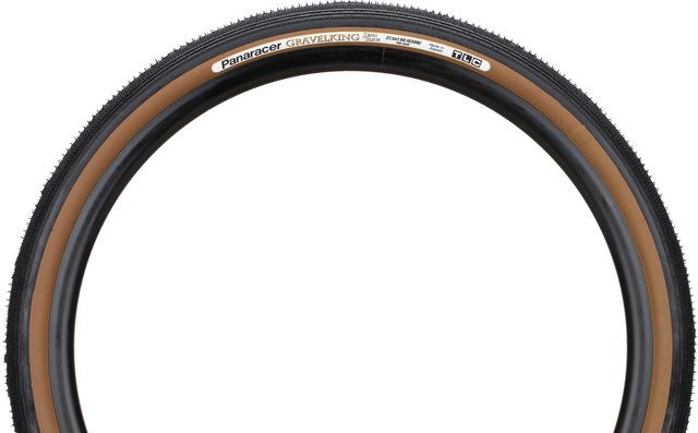 Panaracer Pneu Souple Gravelking Semi Slick TLC 27,5" - black-brown/27,5x1,9 (48-584)