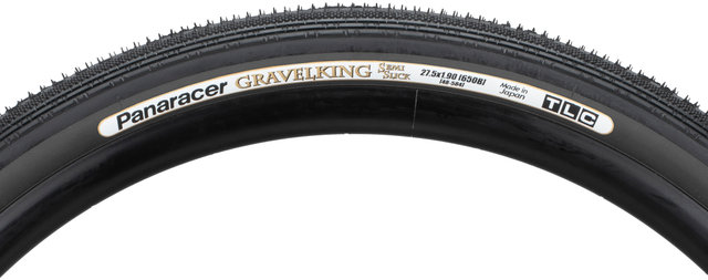 Panaracer Pneu Souple Gravelking Semi Slick TLC 27,5" - black/27,5x1,9 (48-584)