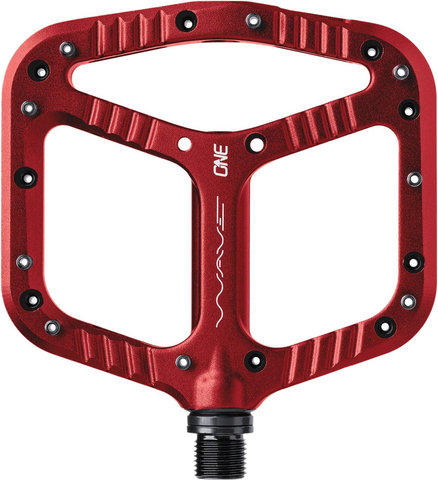 OneUp Components Pedales de Plataforma Wave - red/107 /110 
