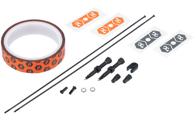 bc original RAVeL 28" Gravel Center Lock Disc Wheelset - black/28" set (front 12x100 + rear 12x142) Shimano