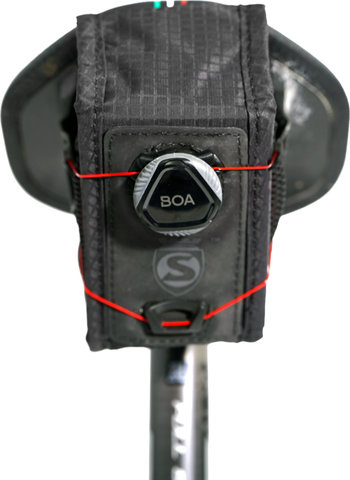 SILCA Mattone Web BOA Satteltasche - schwarz rot | 380 ml