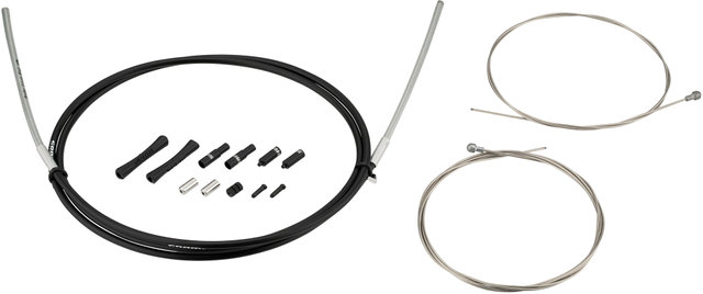Kit de cables de frenos SlickWire Road Coated - black/universal