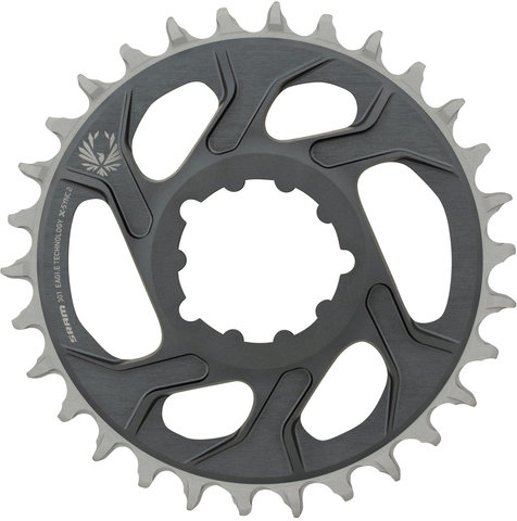 SRAM Kettenblatt X-Sync 2 Eagle Direct Mount 6 mm - lunar grey-polar grey/30 Zähne