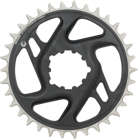 SRAM Plato X-Sync 2 GX Eagle Direct Mount 6 mm - lunar grey/34 dientes