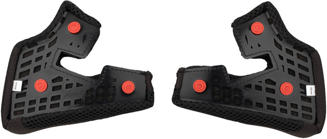 Replacement Cheek Protectors for Rampage Comp Helmet - black/59-60