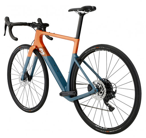 3T Exploro Race GRX 1X Carbon Gravelbike - orange-grey/M