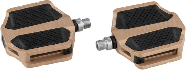 Shimano Pédales à Plateforme PD-EF205 - gold/universal