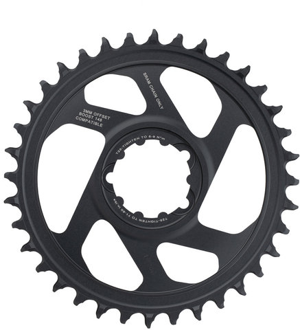 SRAM Plateau X-Sync 2 Eagle Direct Mount 3 mm - lunar grey-polar grey/36 dents