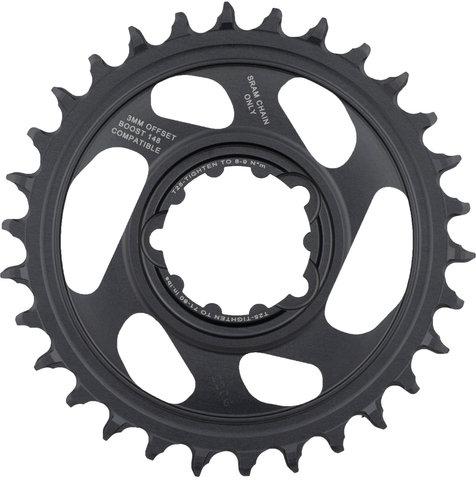 SRAM Plato X-Sync 2 Eagle Direct Mount 3 mm - lunar grey-polar grey/30 dientes