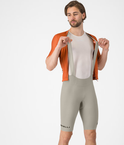 Castelli Espresso 2 Bib Short Trägerhose - silver moon | M