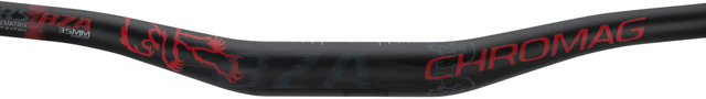 Chromag BZA 35 25 mm Carbon Riser Handlebars - black-red/800 mm 9°