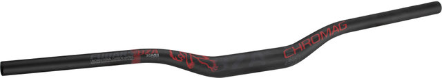 Chromag Guidon Courbé en Carbone BZA 35 35 mm - black-red/800 mm 9°