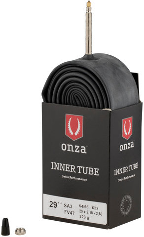 Onza Cámara de aire SA3 para 29" - negro/29 x 2,1-2,6 SV 47 mm