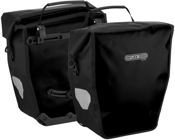 Back-Roller City Fahrradtaschen - schwarz-schwarz/40 Liter
