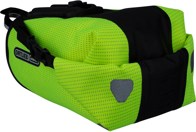 ORTLIEB Saddle-Bag Two High Visibility Satteltasche - neon yellow-black reflective/4,1 Liter