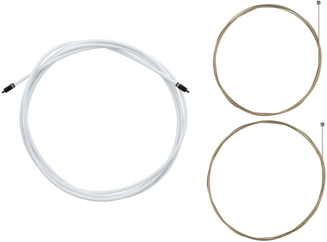 SlickWire Coated Shift Cable Kit - white/universal