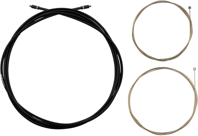 SRAM Schaltzug Kit SlickWire Coated - black/universal