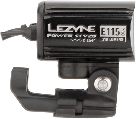 Luz delantera Power Pro E115 Switch LED E-Bike con aprobación StVZO - negro/310 lúmenes