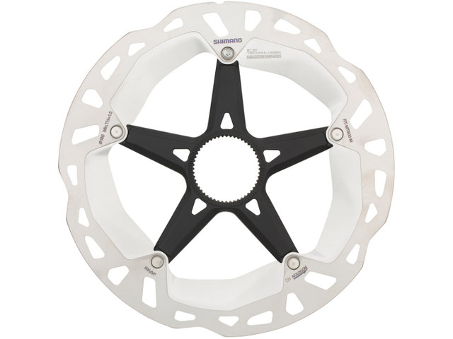 Bremsscheibe RT-MT800 Center Lock für XT mit Außenverzahnung - silber-schwarz/180 mm