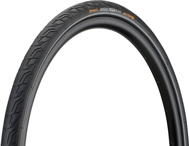 Ride City 28" Wired Tyre - black-reflective/37-622 (28x1 3/8x1 5/8)