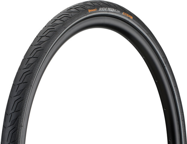 Continental Cubierta de alambre Ride City 28" - negro-reflejante/37-622 (28x1 3/8x1 5/8)