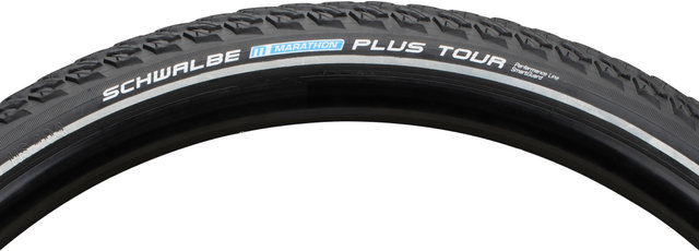 Marathon Plus Tour Performance Endurance TwinSkin 28" Wired Tyre - black-reflective/42-622