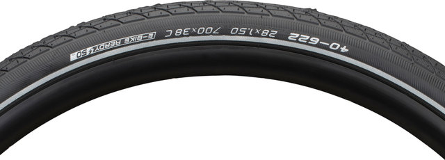 Schwalbe Pneu Rigide Marathon Plus E-50 28" - noir-reflex/28x1,50