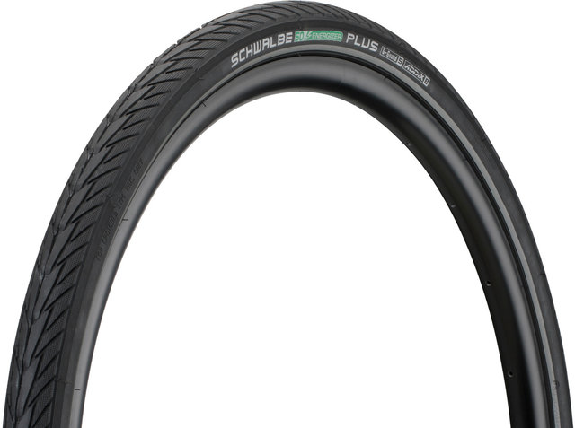 Schwalbe Cubierta de alambre Energizer Plus ADDIX E 28" - negro-reflejante/40-622 (28x1,5)